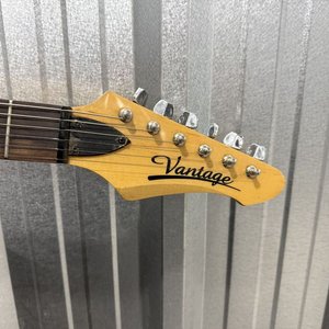 Guitarra Eléctrica Vantage VKS-11/BK Negra Indonesia - imagen 12