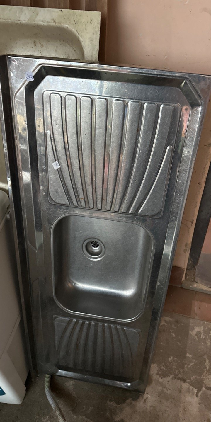 Mesada de Acero Inoxidable con Pileta