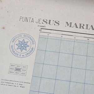 Mapa Geográfico Punta Jesús María, República Oriental del Uruguay - imagen 2