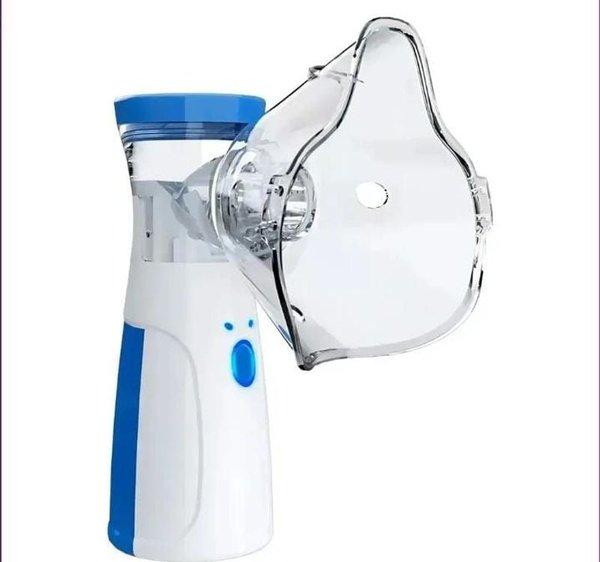 Nebulizador Inhalador Portátil con Máscara y Accesorios