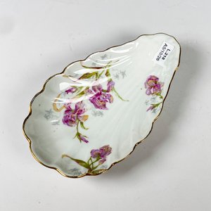 Florero de Cerámica y Despojador de Porcelana Limoges - imagen 4