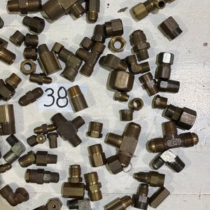 Lote de 15 Piezas de Bronce para Conexiones Neumáticas o Hidráulicas - imagen 3
