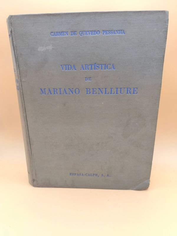 Libro de Arte: Vida Artística de Mariano Benlliure por Carmen Quevedo Pessanha - imagen 2