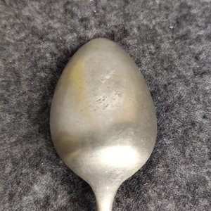 Cuchara Grande de Alpaca Sellada, 26 cm - imagen 3