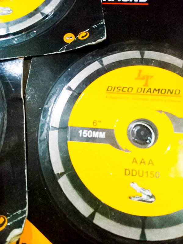 Discos diamantados de 6 pulgadas, nuevos y sin abrir - imagen 2
