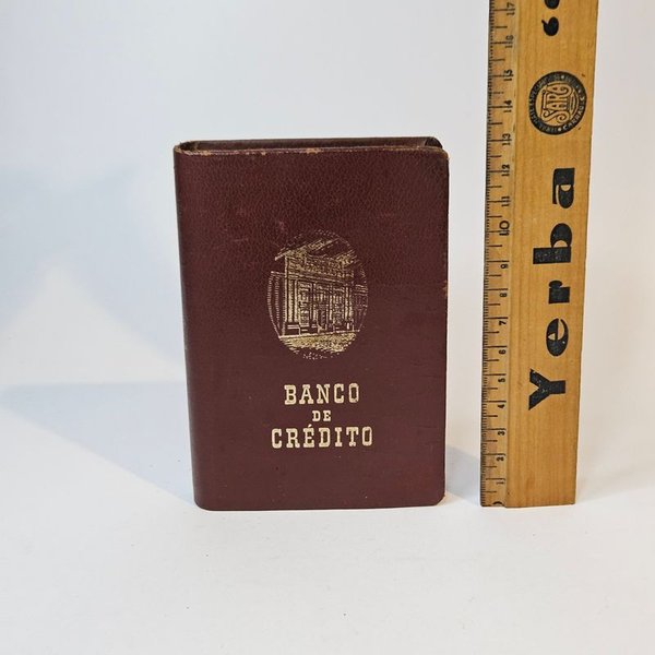 Libro de credito con interior de metal - Año antiguo - imagen 7