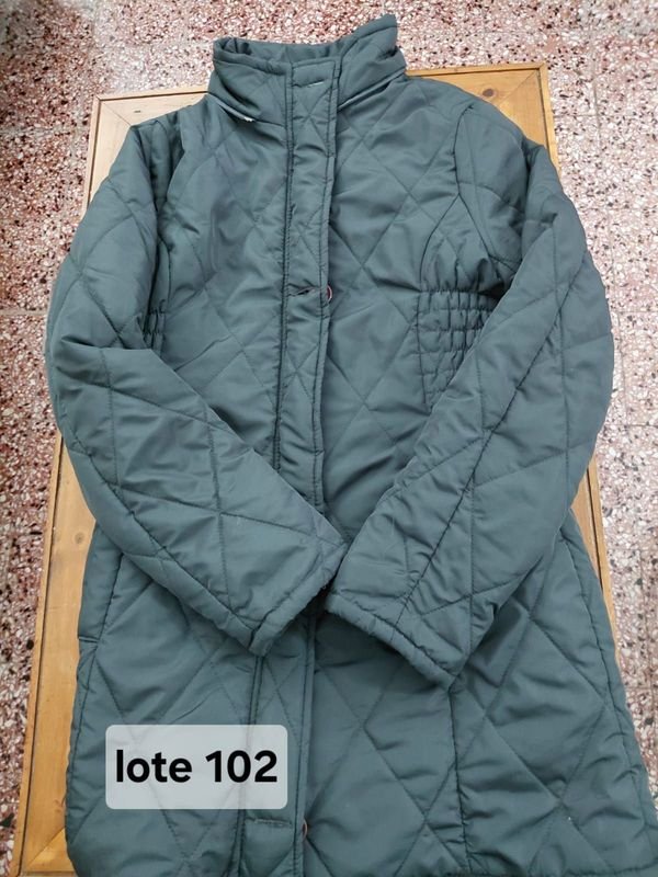 Campera Acolchada Azul para Dama Talle L