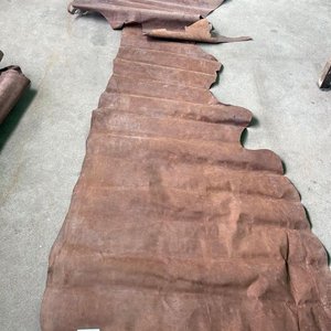 Lote de Cuero Natural Marrón para Artesanías - imagen 4