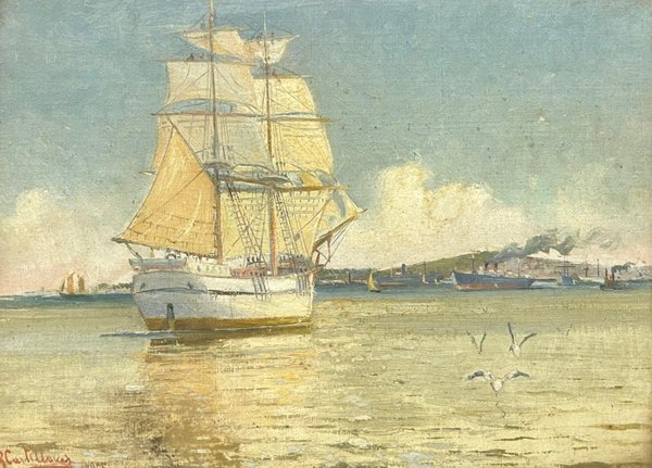 Lote anterior: Pintura de Roberto Castellanos "Velero"