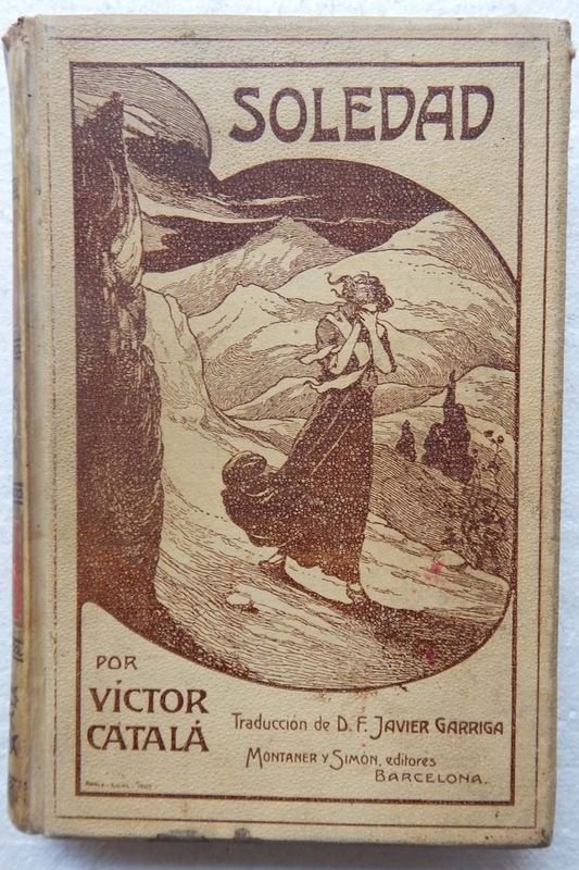 Lote siguiente: Libro de Novela Catalana Soledad de Víctor Catalá