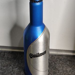 Botella de Aluminio Quilmes Cristal Sellada con Contenido - imagen 5
