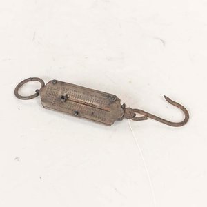 Balanza Antigua de Bronce y Metal Salter's System Pocket Balance - imagen 1