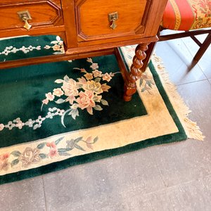 Escritorio Antiguo de Madera con Cajones y Organizador - imagen 6