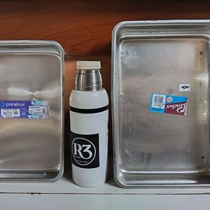 Set de 2 Bandejas y Bol de Acero Inoxidable Panelux - imagen 5