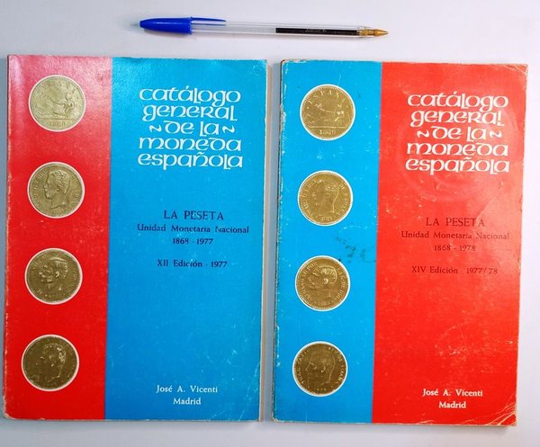 Catálogos "La Peseta" de José A. Vicenti: Ediciones 1977 y 1977/78 - imagen 1