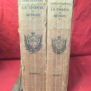 La Epopeya de Artigas Tomos I y II por Juan Zorrilla de San Martín (1916) - imagen 2