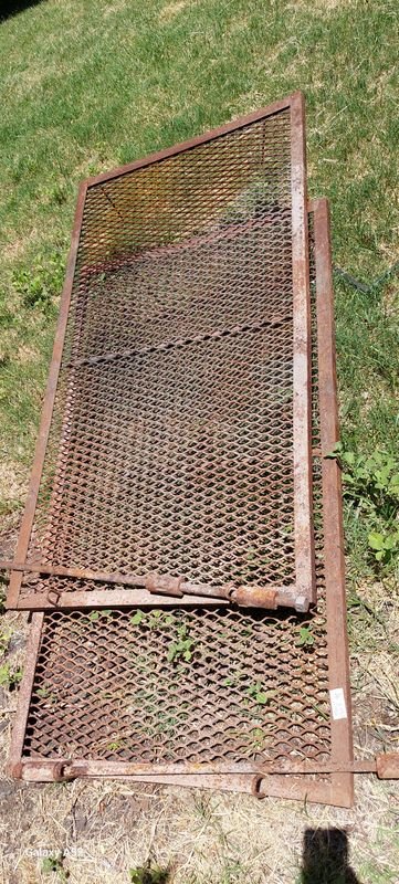Puerta de metal yrejilla de enlace para venta - imagen 2