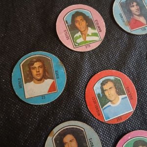 Figuritas Redondeles Fútbol Argentino Década 1970 - Lote de 15 - imagen 3