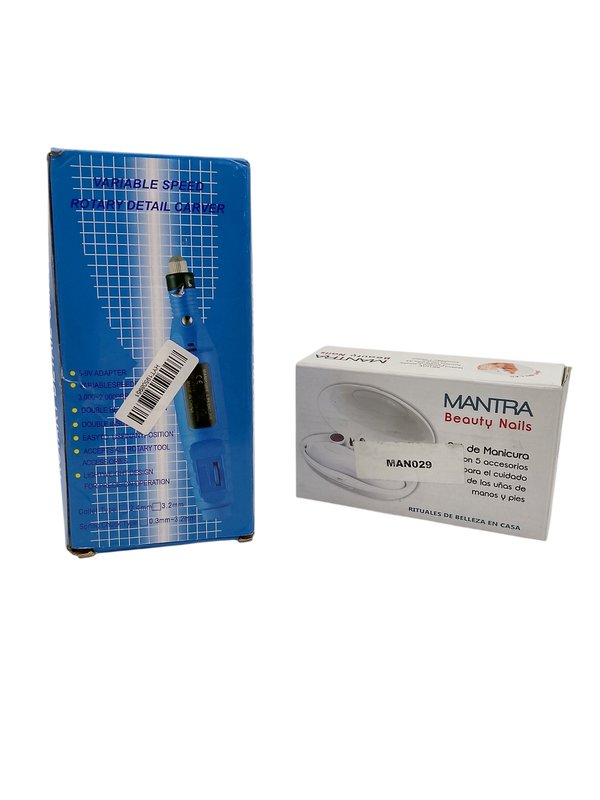 Set de Manicura Eléctrico y Taladro para Uñas Mantra