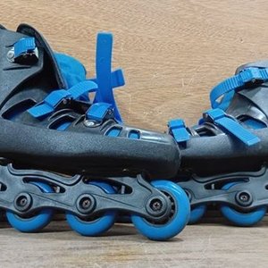 Patines en Línea Azules Ajustables - imagen 3
