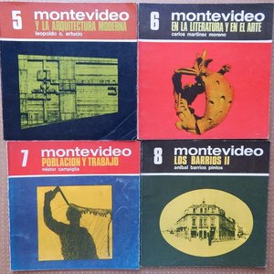 Colección Completa "Montevideo" de Aníbal Barrios Pintos y otros autores (8 Libros) - imagen 2