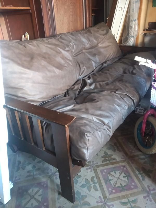 Sofá cama con ruedas y almacenamiento - imagen 1