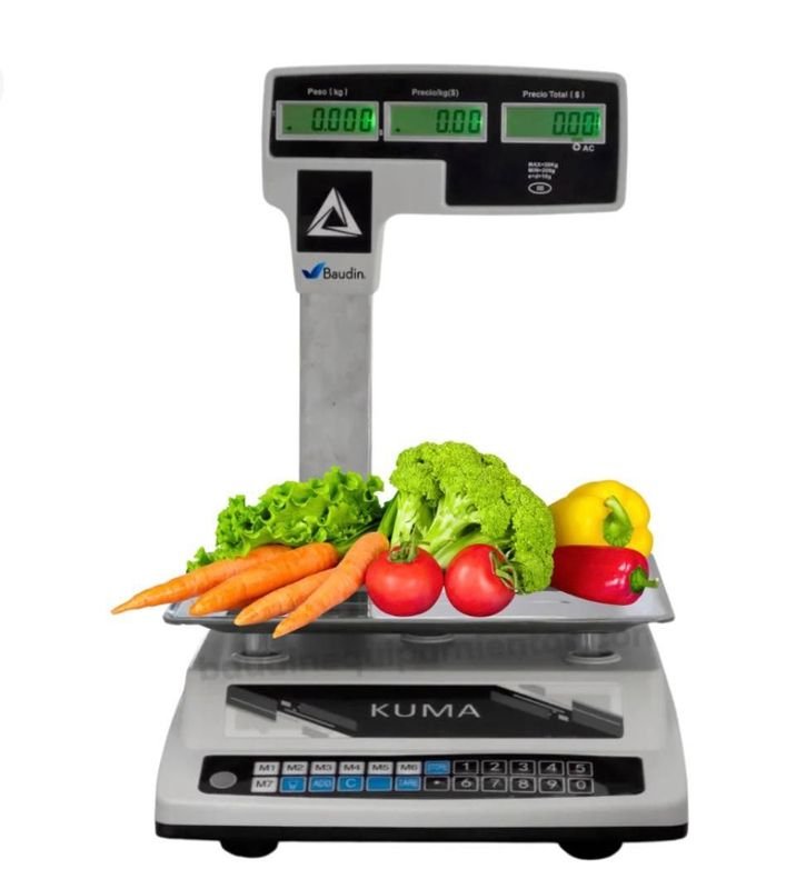 BALANZA DIGITAL CON TRAY PARA VERDURAS