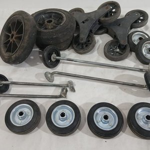 Lote de Ruedas Usadas y Nuevas de 4 Pulgadas - imagen 2