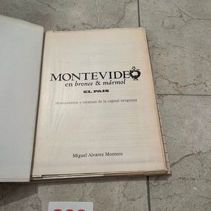 Libro Montevideo en Bronce y Mármol por Miguel Álvarez Montero - imagen 3