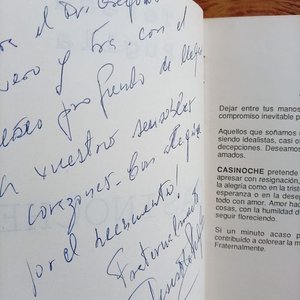 Libro Poemario Casinoche de Teresa Puglia, Primera Edición Firmado y Dedicado (1990) - imagen 2