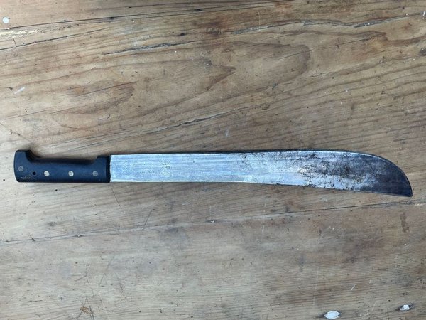 GRAN MACHETE COLOMBIANO CIRIRI ACERO ALEMAN - imagen 1