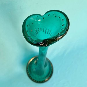 Antiguo florero de cristal de murano altura 42 cm. - imagen 4