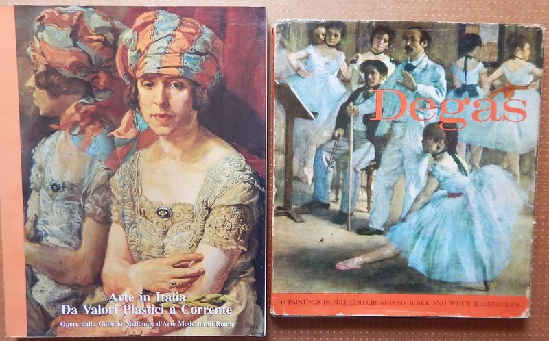 Dos Libros de Arte: "Arte En Italia" y "Degas"