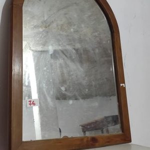 Espejo de Madera con Marco Curvo Estilo Medio Punto - imagen 2