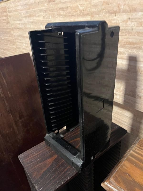Organizador de Discos Compactos Negro