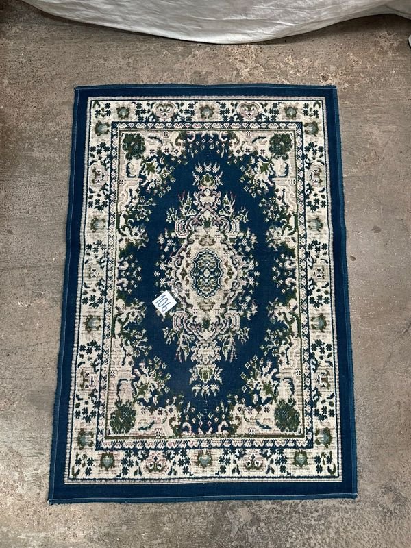 Alfombra Verde Estampada 1.20 x 0.80