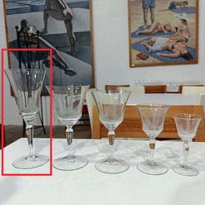 Copas de Cristal Tallado Estilo Cáliz Acampanado - imagen 5