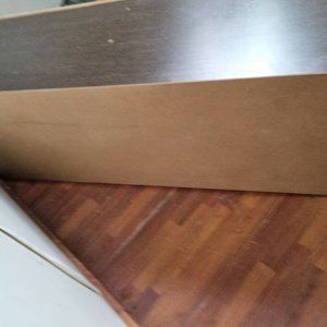 Mueble Modular con 2 Puertas Corredizas Marrón Oscuro - imagen 5