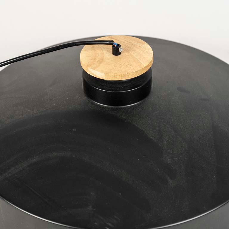 Colgante de chapa color negro para decoración - imagen 2