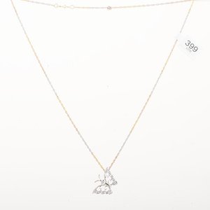 Cadena con Colgante Mariposa Oro 18k y Diamantes - imagen 2