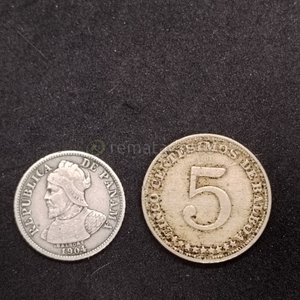 Lote siguiente: Monedas de Panamá: 1904 y 1911