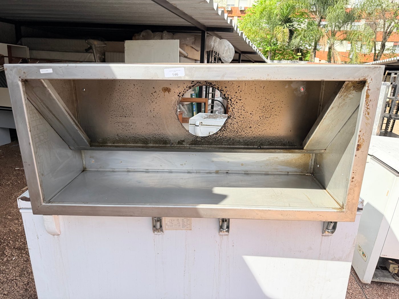 Campana Extractora Industrial Acero Inoxidable 120x45x55cm