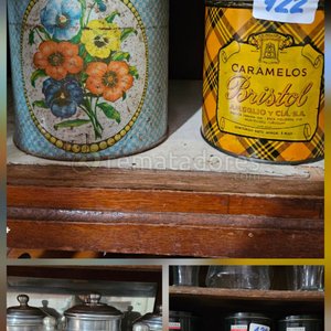 Lote anterior: Lata Antigua "Caramelo Bristol" y Set de Recipientes Metálicos