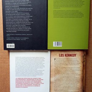 Lote de 4 Libros: Escuchas, Los Bush y Los Saud, Las Redes de la Corrupción, Los Kennedy - imagen 2