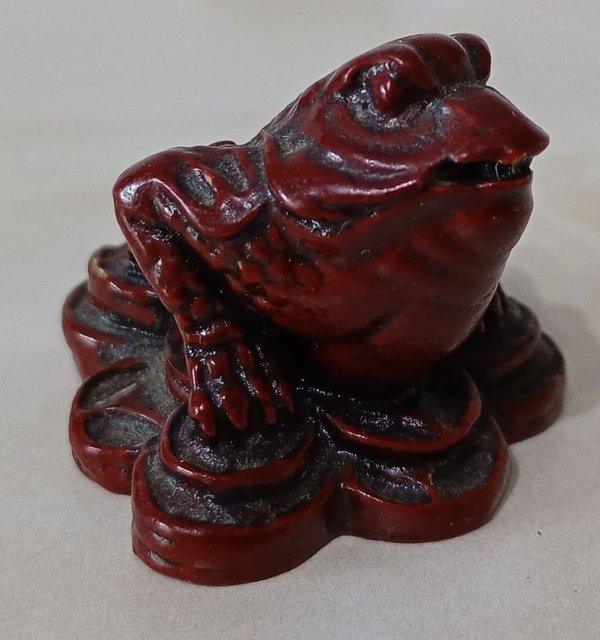 Estatuilla de Rana del Dinero Feng Shui - imagen 3