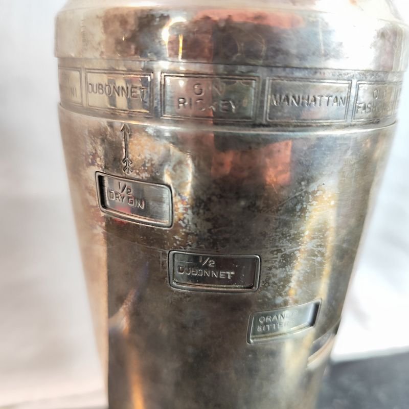 Excelente coctelera art Deco inglesa NAPIER circa 1930 - imagen 2
