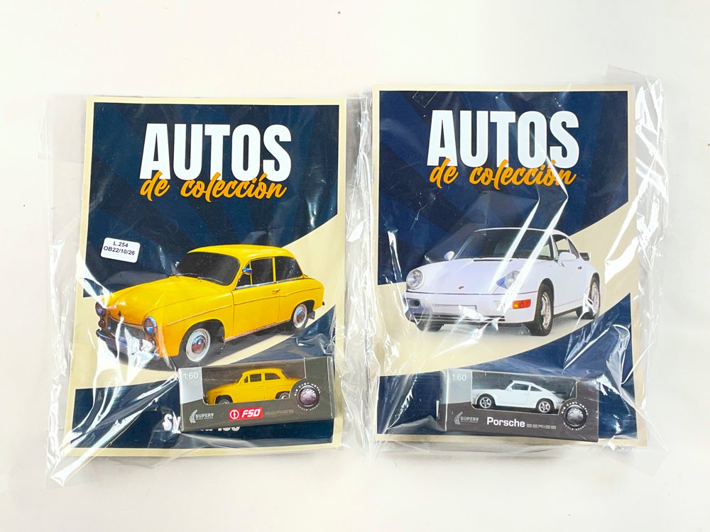 Dos Autos a Escala 1/60: Ferrari F50 y Porsche