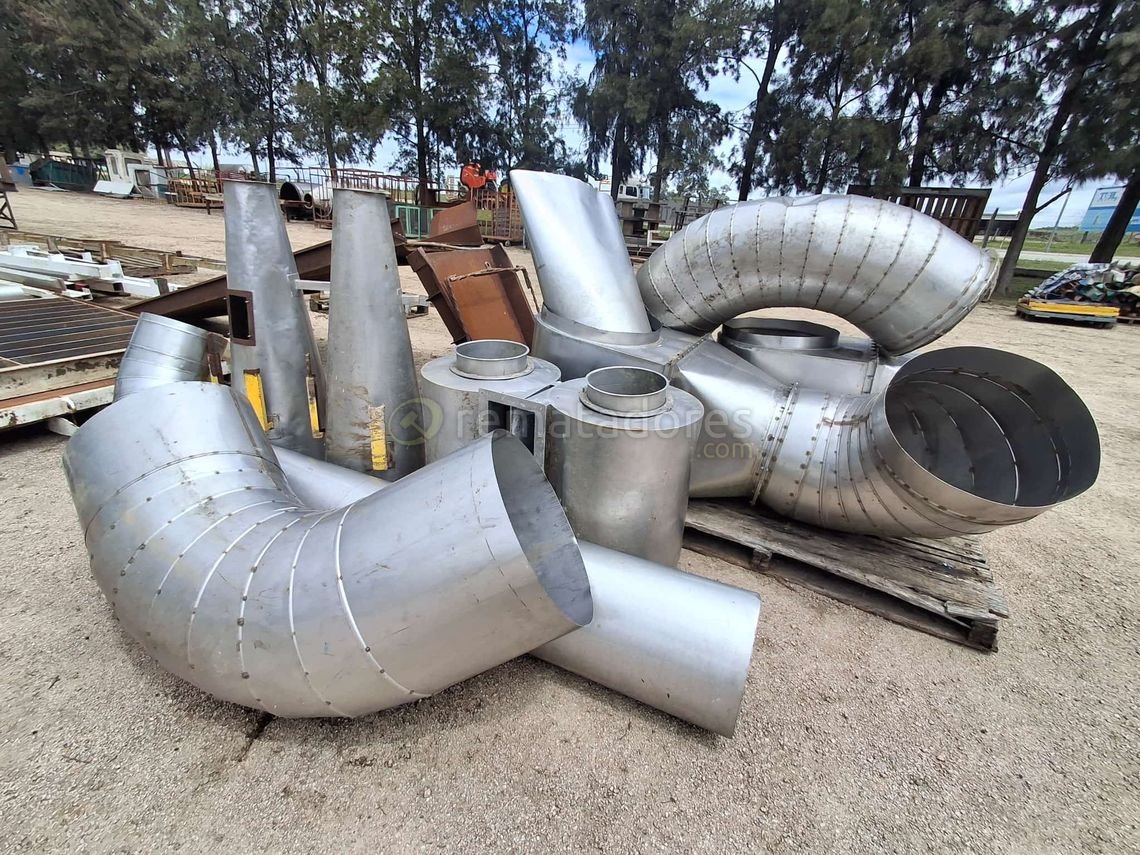 Conductos de Ventilación Industriales de Aluminio