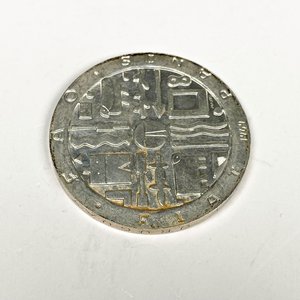 Moneda de Plata FAO Uruguay 1969 - imagen 2