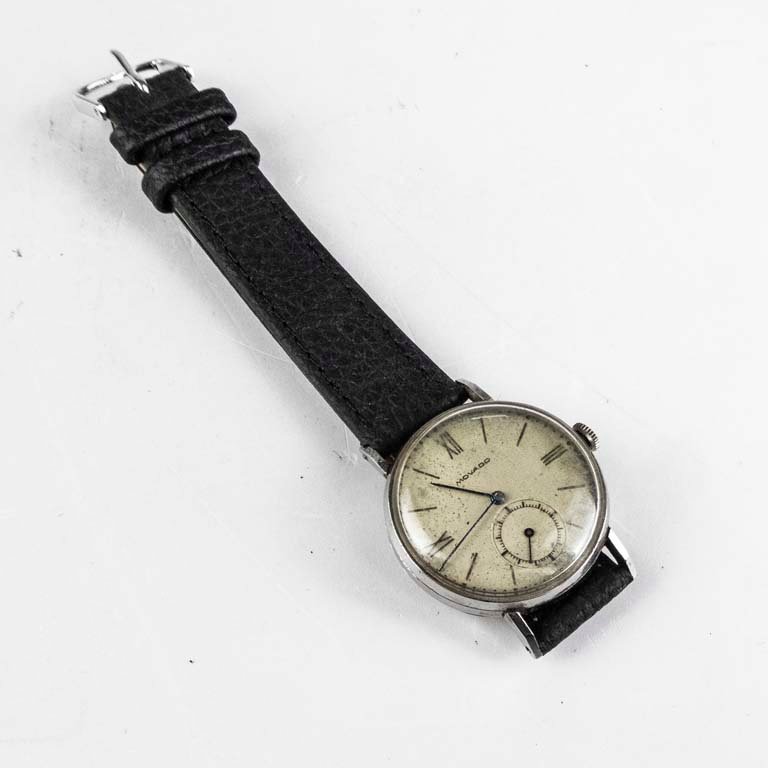 Reloj Movado con malla de cuero para la venta - imagen 2